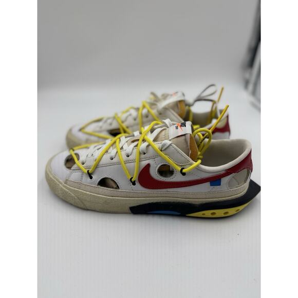 Size 8 - Nike Off-White x Blazer Low White University Red NBS259 main image 4